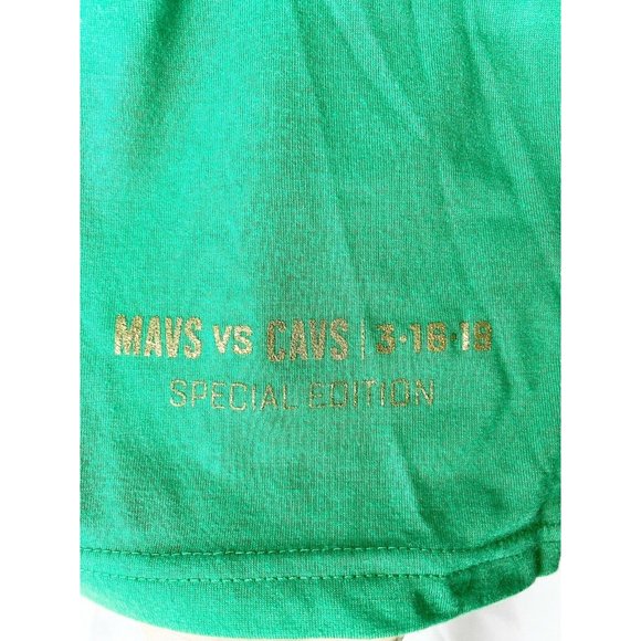 DALLAS MAVERICKS Size XL MAVS "FAN FOR LIFE" Shirt - Picture 4 of 6